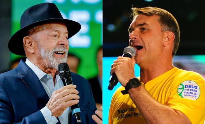 O presidente Lula e o senador Flávio Bolsonaro | Ricardo Stuckert/PR - Vittor Sales/Flickr