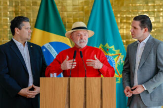 Lula Alcolumbre Hugo Motta