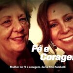 Rita Zambelli em material de propaganda eleitoral