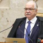 Edson Fachin em sessão do Supremo Tribunal Federal