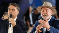 Flávio e Lula apostam em "onda" favorável na reta final